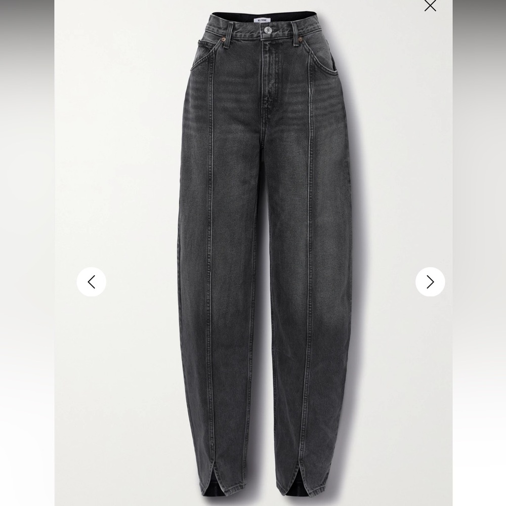 Re/Done High Waist Tailored Jeans - Bespoke - Picture 2 of 4
